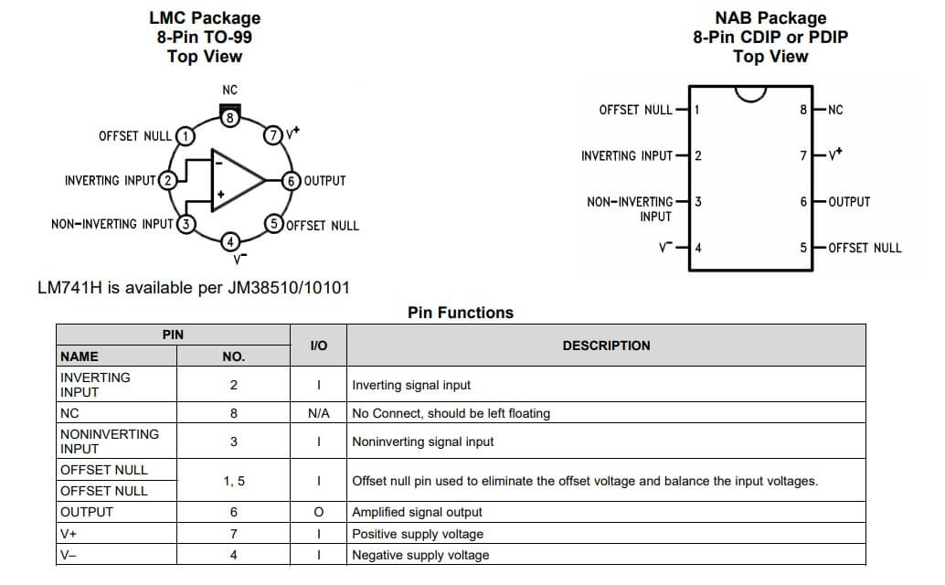 CXTVN Từ ý tưởng đến sản phẩm LM741CN IC OPAMP GP 1 CIRCUIT 8DIP