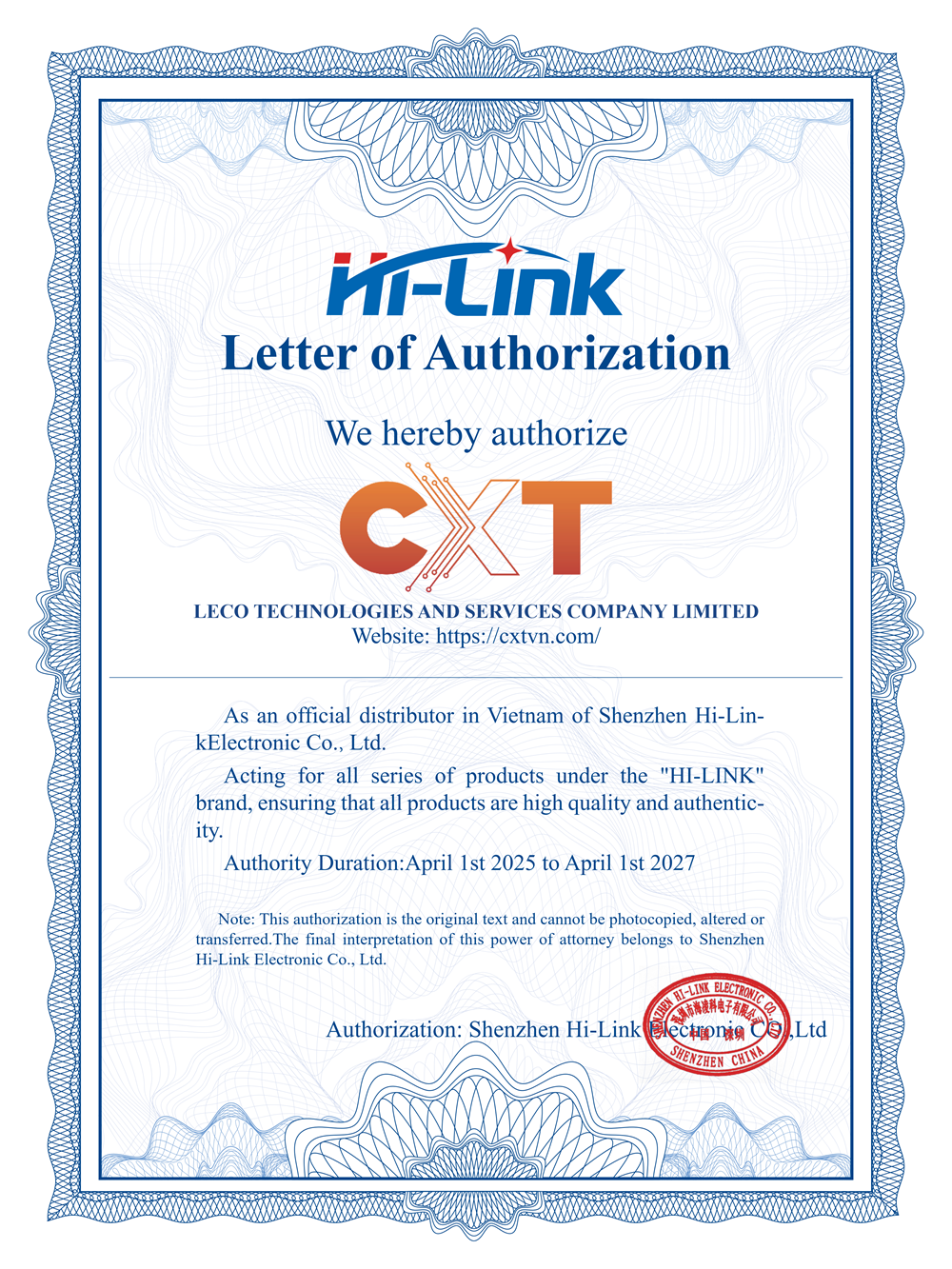 CXT – Từ ý tưởng đến sản phẩm - Hi-Link