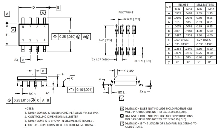 5PCS) UCC27324DR Low-Side Gate Driver IC Non-Inverting 8