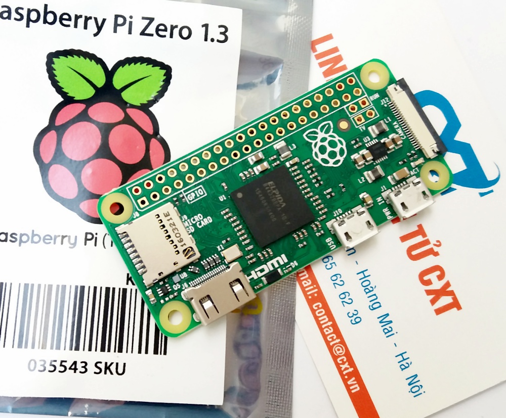 CXT – Từ ý tưởng đến sản phẩm - Raspberry Pi Zero W