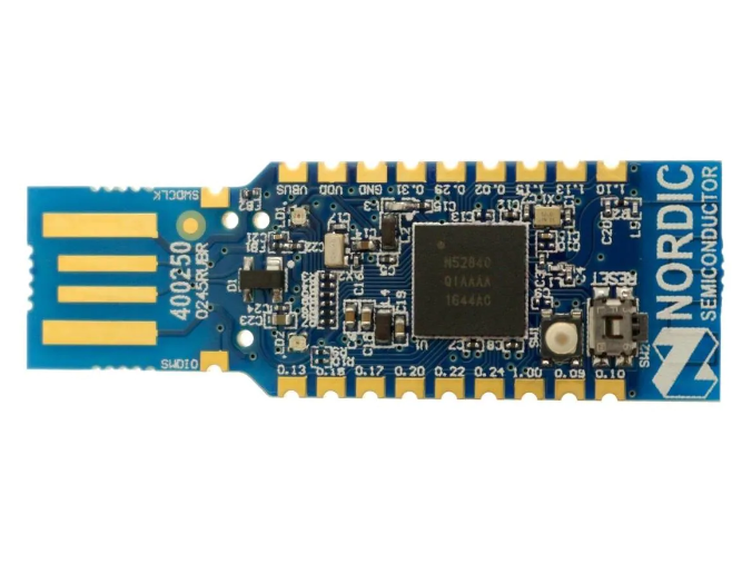 thumbnail image 2 of Nordic Semiconductor NRF52840 Dongle – Bluetooth 5.2 USB Adapter For Dev & IoT 2 of 3
